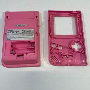 nintendo gameboy pocket shell pink video games